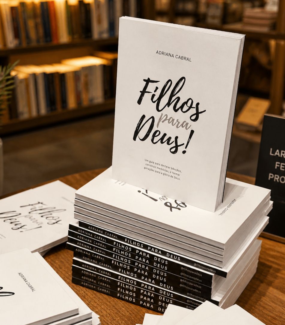 Filhos para Deus - livro fisico